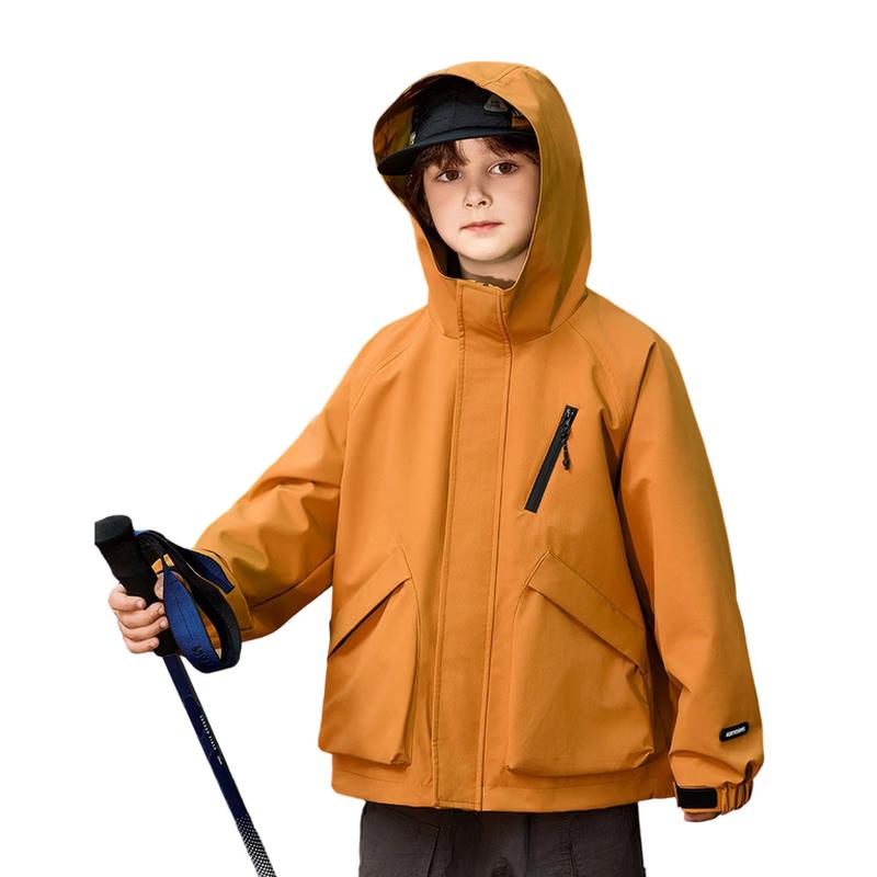 ASK JUNIOR Boys 3-Proof Hooded Outdoor Jacket 110