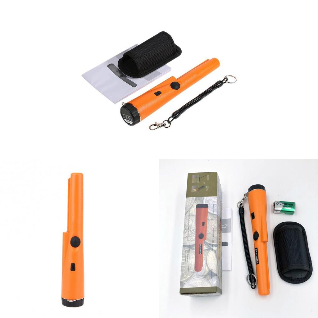 Gp Pointer Metal Detector With Vibration Sound Alarm Handheld Metal Search Device For Treasure Hunting