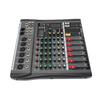 Audiomixer, 6-Kanal-Streaming-Mischpult, Soundkarte für DJ-Studio, AC100~240V mit Bluetooth