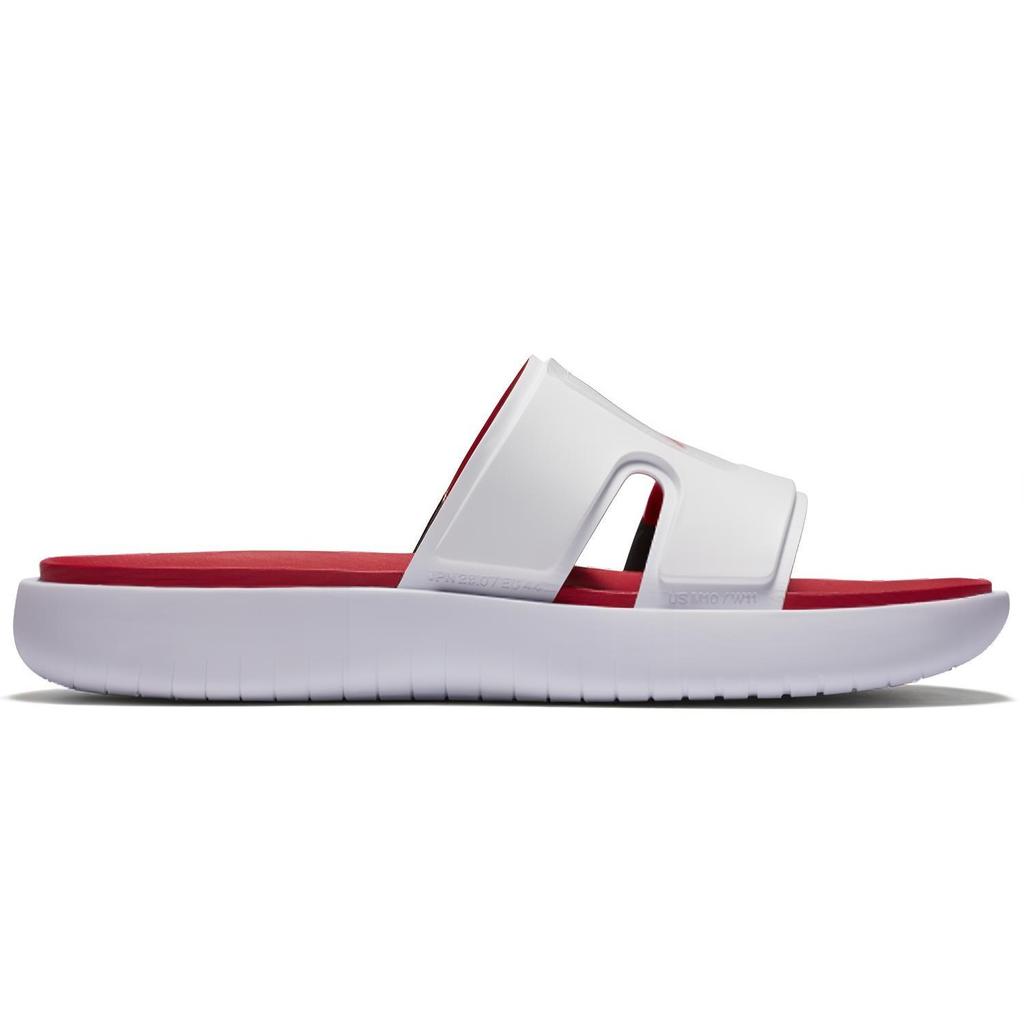 Air Jordan Hydro 8 Retro Slide 'White Black Fire' Men's CZ3607-100