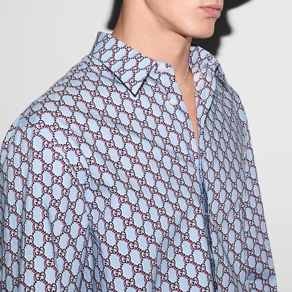 Gucci Gg monogram shirt 814557-Z7AHC-4014