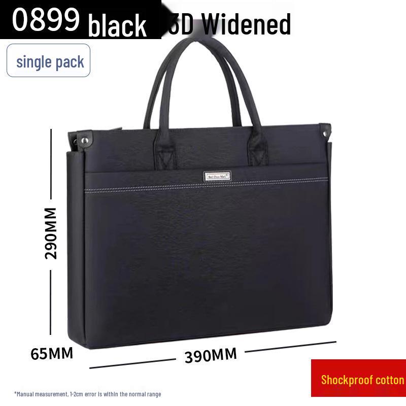 Oxford Cloth Waterproof Briefcase for Documents and Cigarettes