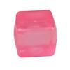 Cube Squeeze Toy Anxiety Relief Stress Toy, Clear Frosted Tool Snowflake Glitter Ice Sensory for Students Workers Shape