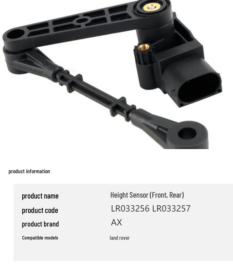 Höhensensor LR033256/257 für Land Rover Discovery Sport 2017 & Range Rover 2013