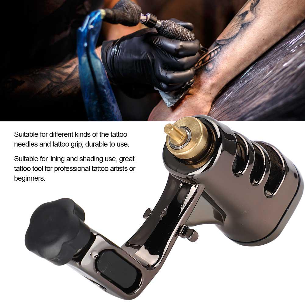 4 Colors Professional Tattoo Pen RCA Tattoo Liner Shader Machine for Tattoo ArtistsBlack