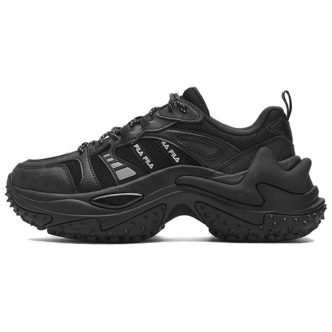 

Fila София 3 Кроссовки Ёлочка 3.0 Толстая подошва Спортивные Универсальные Модные Износостойкие Удобные Низкие Повседневные Кроссовки Женские кроссовки Черные F12W411105FBK 37.5