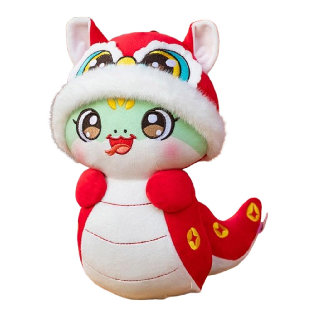 

Бог богатства, богатство, год змеи, талисман, игрушка, большие глаза, счастливая змея, кукла, брелок, игрушки для девочек 12cm светло-зеленый