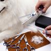 High-Grade Alloy Edge Pet Grooming Trimming Kit Curved Cut Edges Ergonomic Handle Dog Hair Trimming Tools Precision Tooth Notch