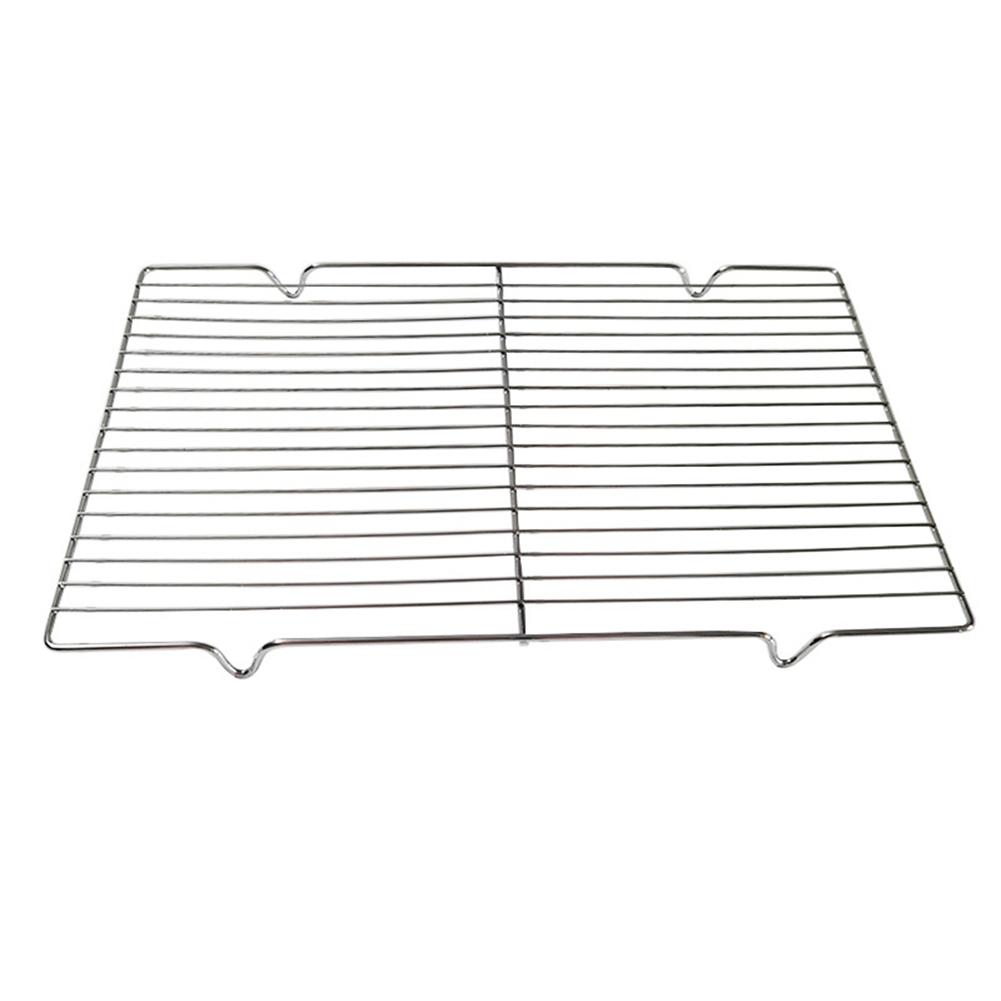 1pc Stainless Steel Mat Net Grid Shape Rectangle Grill Grilling Mesh Net BBQ Tools Picnic Outdoor Travel Barbecue Tool Accessory