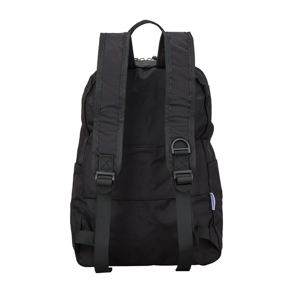 Moomin Faltrucksack mit Aufbewahrungstasche H0130 MC35.Schwarz Mein und Moomin