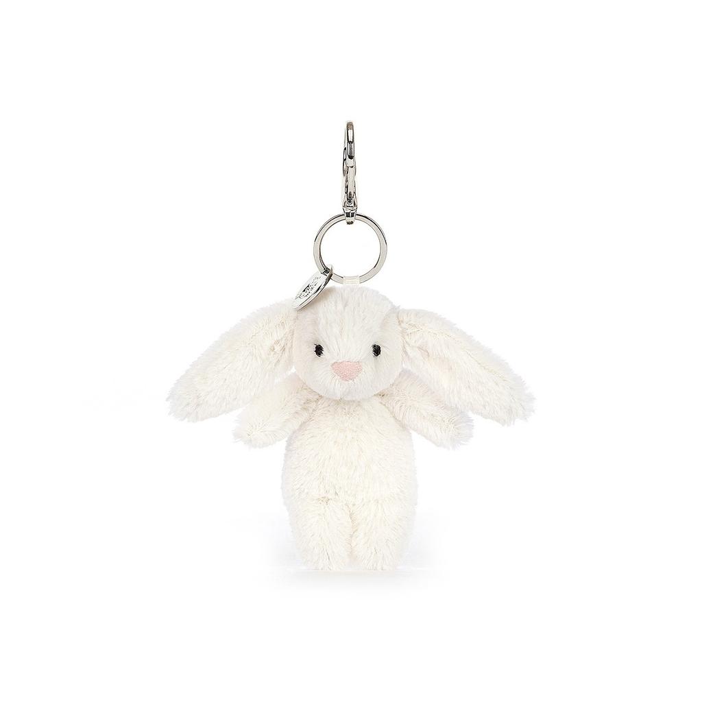JELLYCAT Shy Series Rabbit Cream Bag Doll Plush Doll 8cm Height