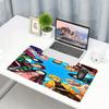 Demon Slayer Print Mouse Pad, Anti‑Slip Desktop keyboard Mat, for PC Laptop Gaming Working Daily Use, Cool Festival Surprise Gift