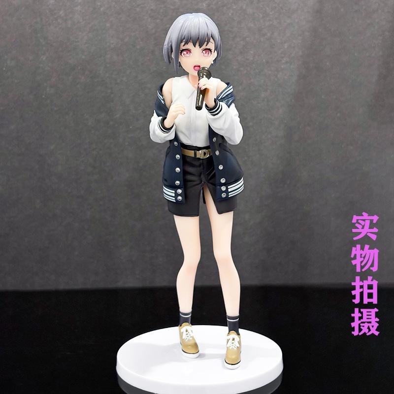 New MyGO!!! Takamatsu lamp figure microphone cute girl anime two-dimensional model ornament gift