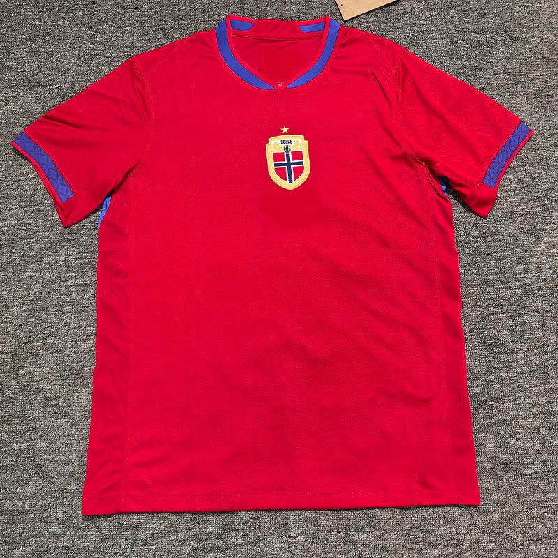 Norway National Team 2627 World Cup Home Fan Jersey - New Version S красный