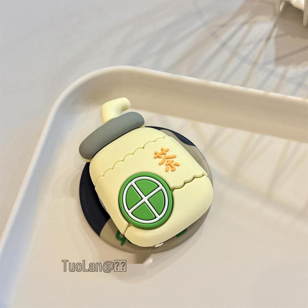 Korean 3D Cartoon Heart Silicone MagSafe Airbag Stand