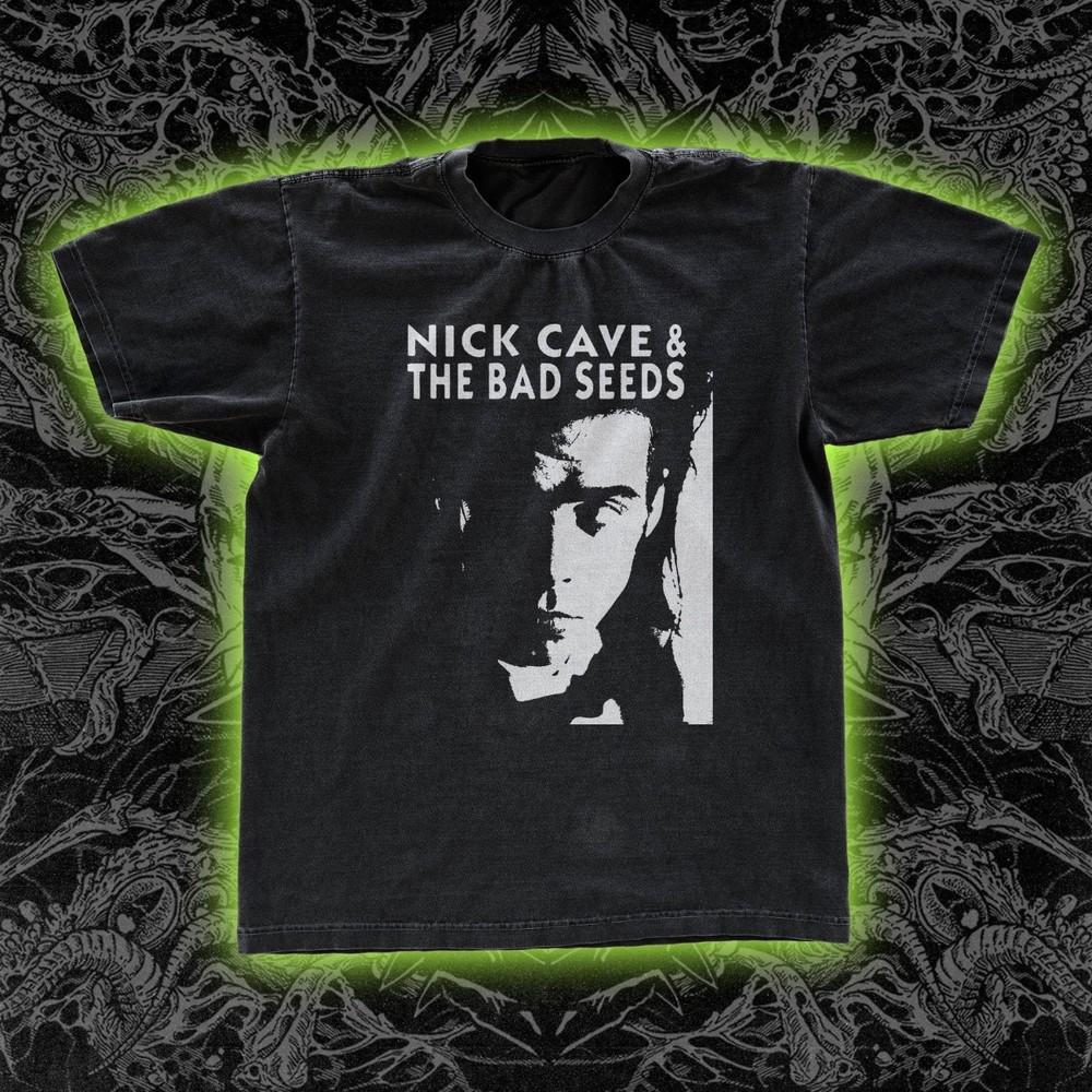 HOT! Nick Cave & the Bad Seeds Black Cotton Shirt  OM695 Unisex T-Shirt S