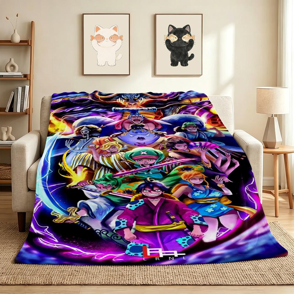 Adventure Quest Flannel Blanket Throw Blanket Soft Warm Sofa Bed Camping Car Home Decor Unique Christmas Gift C9302000