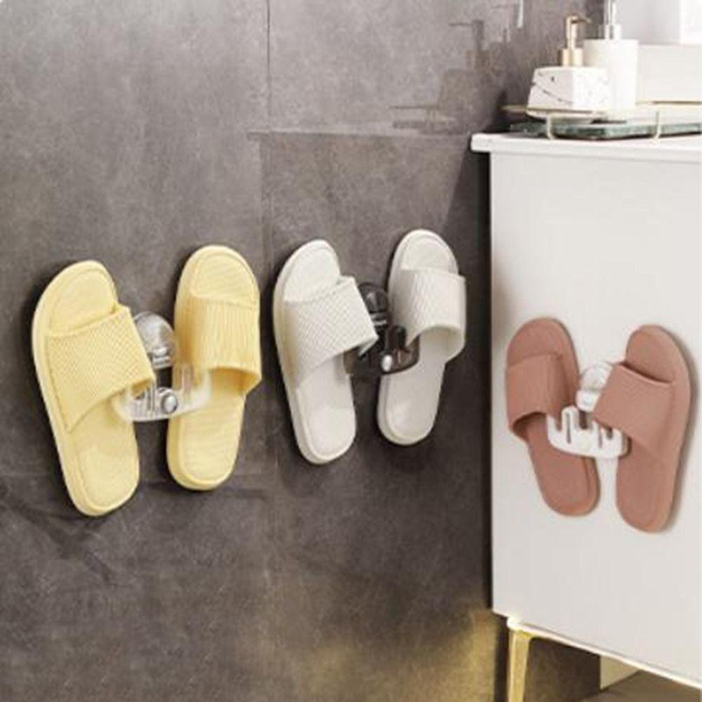 

Настенная полка для тапочек Keep Tidy Shoes Storage Organizer Bathroom белый