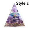 Přírodní krystalový kámen Orgon Energy Healing Pyramid Reiki Chakra Multiplikátor