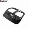 For Ford Focus      Carbon Fiber Car Armrest Rear Air Condition Vent Outlet Cover Trim Interior Accessories