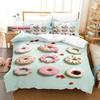 Mis Pastelitos Bedding Set Single Twin Full Queen King Size Bed Set Aldult Kid Bedroom Duvetcover Sets Anime bed sheet set