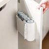 Faridabio Wall-Mounted Trash Bag Dispenser - Durable, Space-Saving Storage for Kitchen & Bathroom, Shelf Baskets