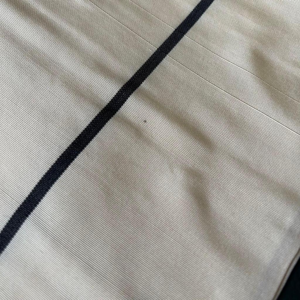 Used Authentic Chikuzen Hakata-ori Half-width Obi (Sash) Made of Pure Silk