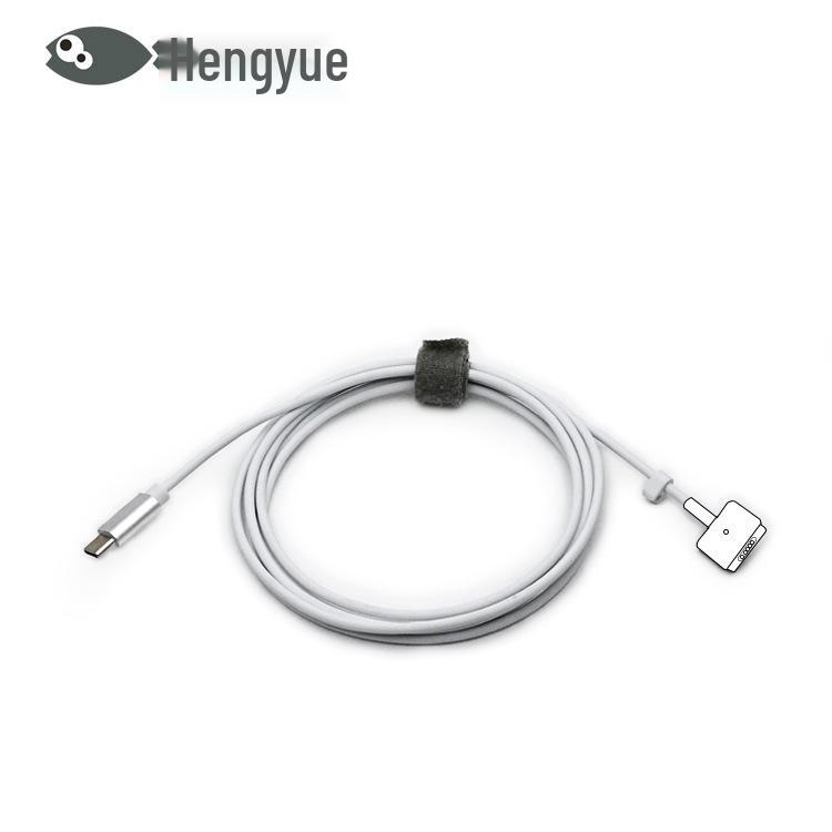 USB-C To MagSafe 2/3 Magnetic Laptop Charging Cable with T-Head for Fast PD Charging