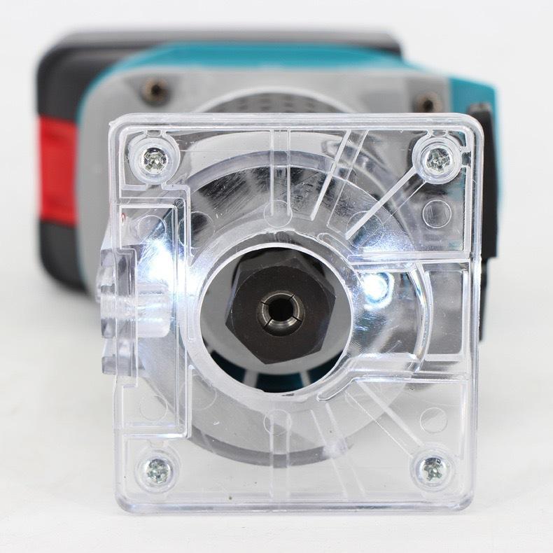 Woodworking Electric Trimmer Brushless Trimming Machine Wood Router Milling Engraving Slotting Machine For Makita18V Battery pin