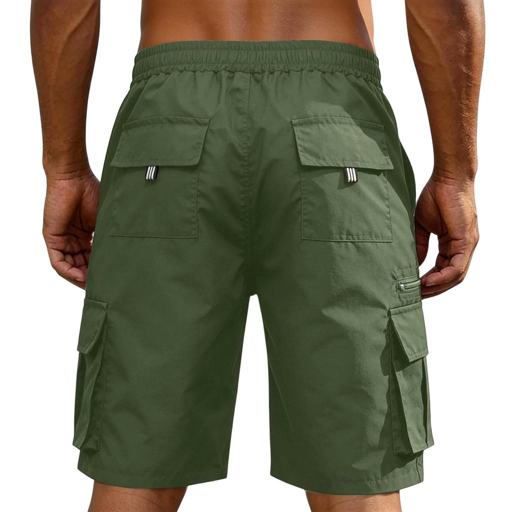 Men’s Relaxed Fit Cargo Shorts with Multiple Pockets Summer Lightweight Shorts for Outdoor Activities