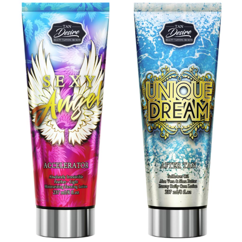 Tan Desire Sexy Angel + Unique Dream Free After Sun