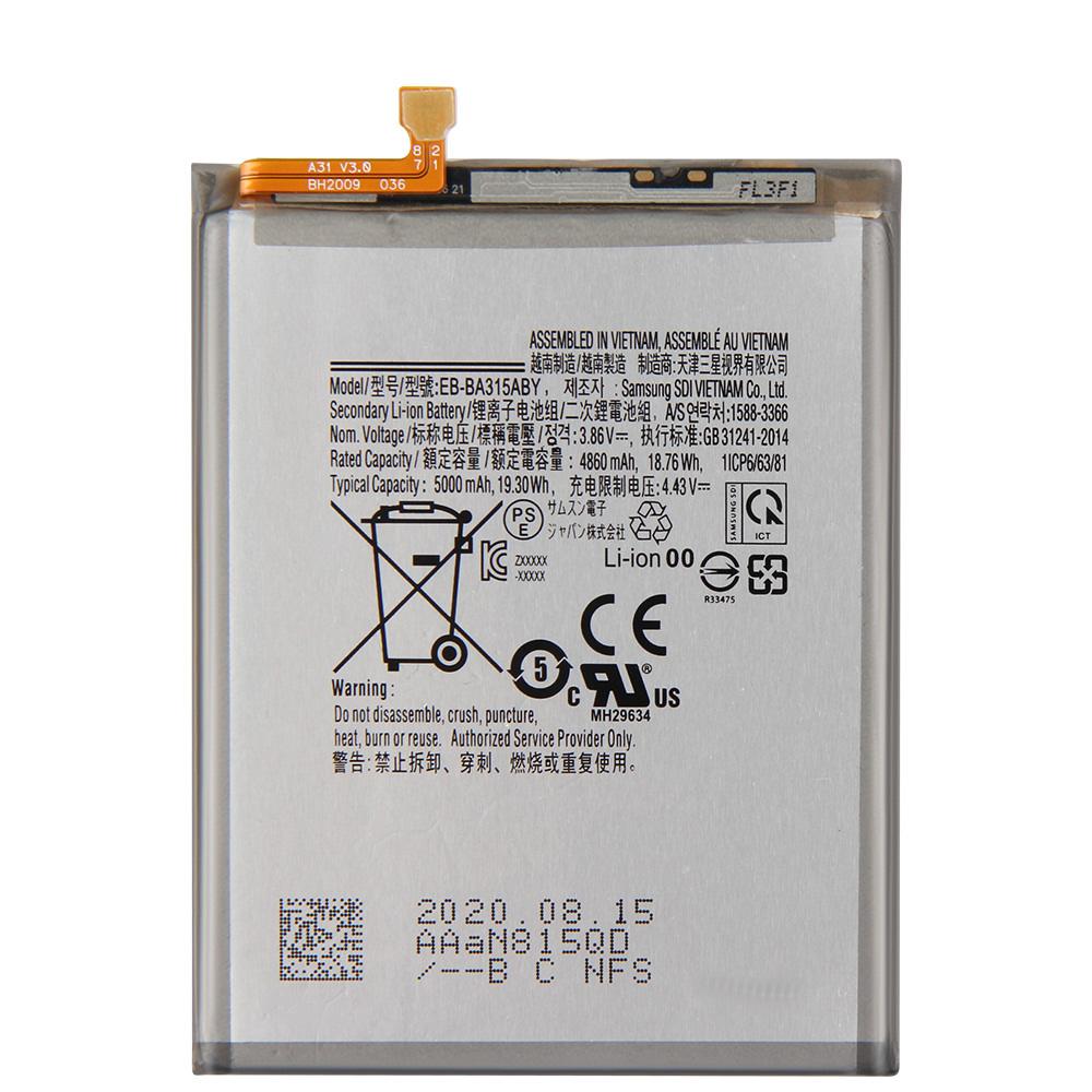 Replacement Battery EB-BA315ABY For Samsung Galaxy A31 2020 Version A32 Active Rechargeable Phone Battery 4000mAh