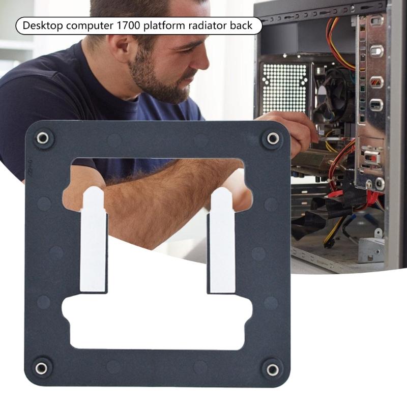 Motherboards  Backplane CPU Cooling Mounting Bracket for 1700 Desktop Platform Heat Sink Backplate 78MM Hole Spacing