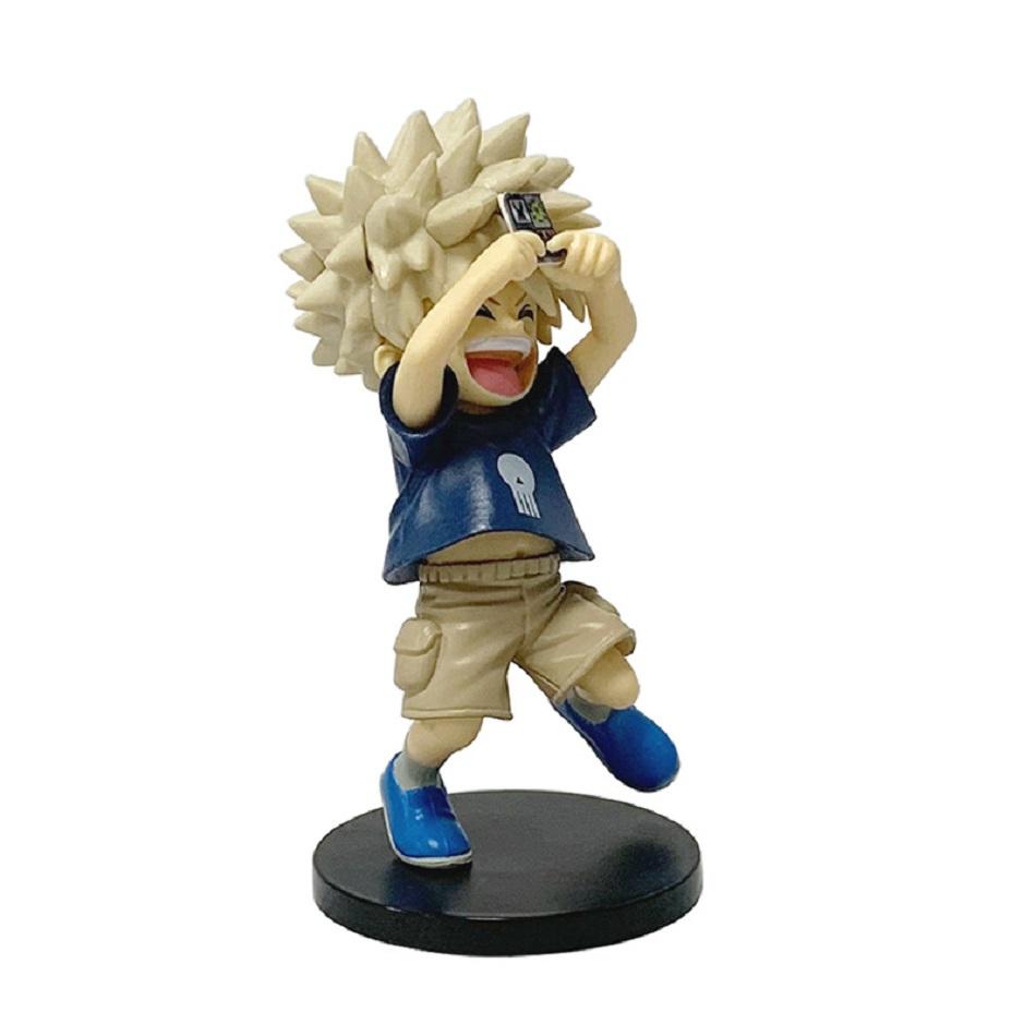 Q Version My Hero Academia Anime Figures Bakugou Katsuki Midoriya Izuku Hero Childhood Series PVC Model Collection Doll Toy Gift