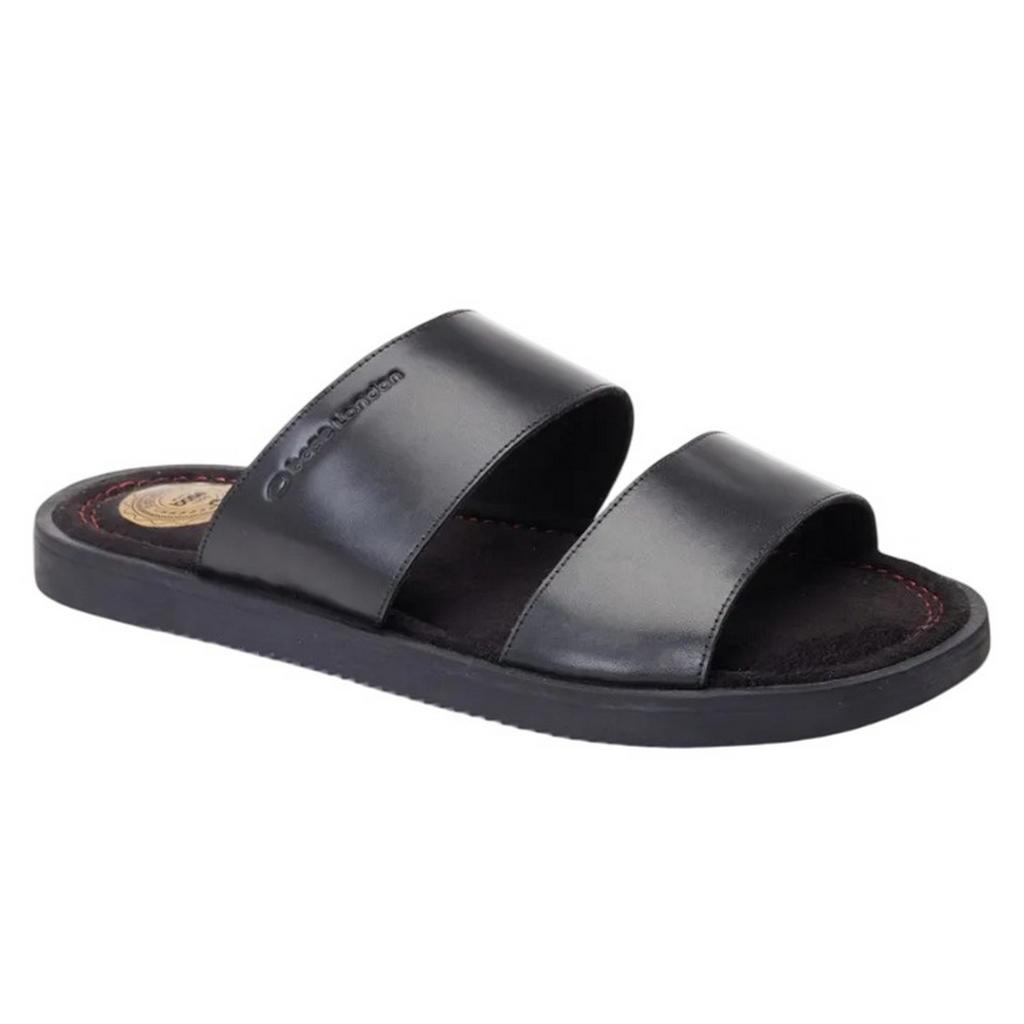 BASE LONDON Men's Maven Leather Sandals