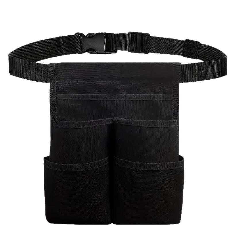 1Pcs Multi-Pocket Portable Pouch Professional Massage Therapist Bag With Adjustable Waist Belt Oil Bottle Pockets Card Slots
