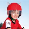 Selbstklebende Niedliche Motorradzubehör Helme Abdeckung Klebehaken Niedliche Katzenohren Helmdekoration Motorradzubehör