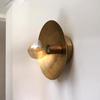 Mid‑Century Italian Brass Wall Lamp – Handmade Modern Wall Sconce