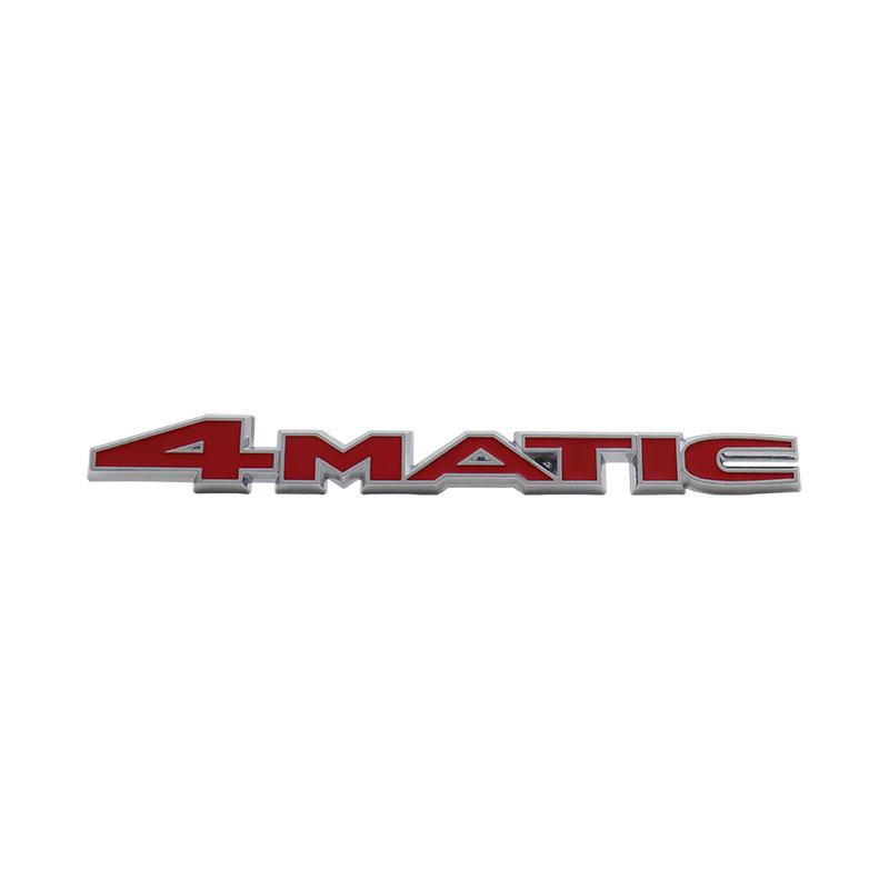 3D Premium 4MATIC 4-MATIC for Car Hood Fender Trunk Rear Bonnet Nameplate Decal Emblem Badge Sticker