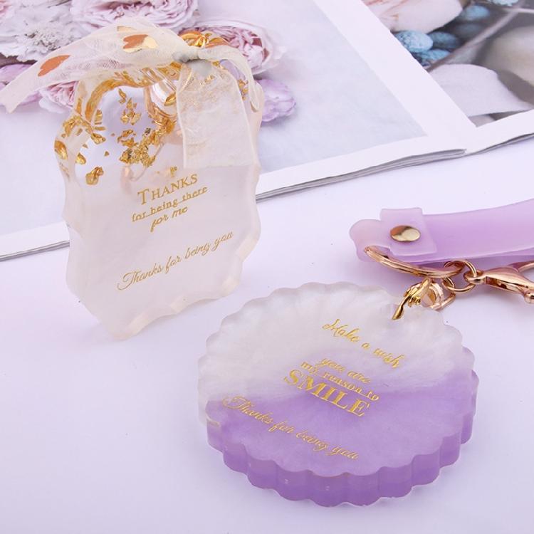 Round Oval Heart Listing Mold Epoxy Silicone Mold Jewelry Casting DIY Crafts