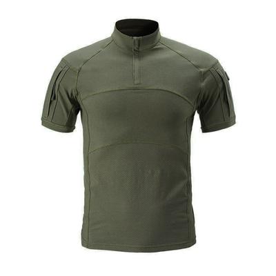 Tactical Cotton T-shirts Men Army Green Combat Camouflage T Shirt Men Short Sleeve Military T-Shirt Outwear