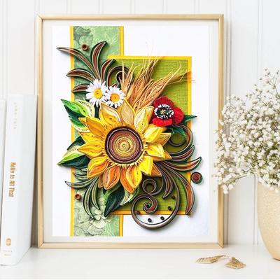 Ricamo Diamante Fiori Arte Diamante Mosaico Punto Croce Pittura Diamante Trapano Completo