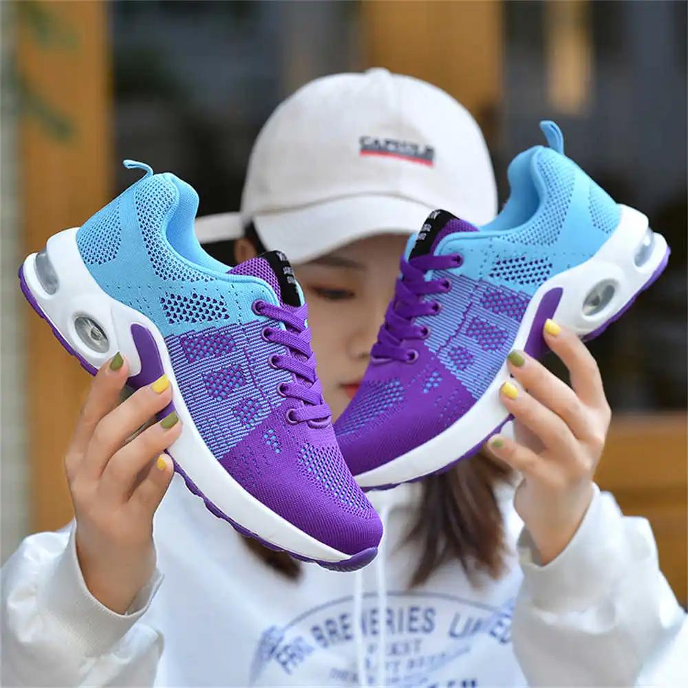 Fashion Fuchsia Appearance Increases Wholesale Training Shoes For Women Sneakers Flat Sports Shoes Baskette Vintage Shouse Workout