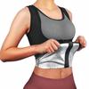 Women's High Elastic Sweat-Wicking Zipper Vest: Temperature Locking, Fat Burning, Close-Fit Shaping Sportswear