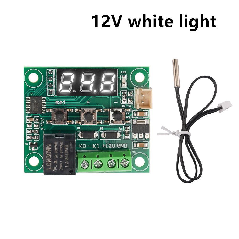 W1209 DC 5V 12V 24V Heiz Kühl Temp Thermostat Temperaturregler Schalter Controller Thermometer Thermo NTC Sensor