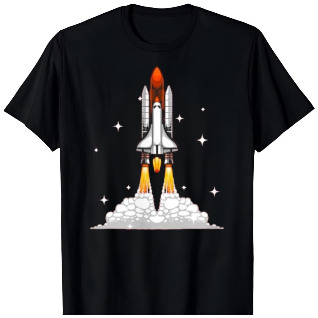 SPACESHIP BLACK T-Shirt 2207