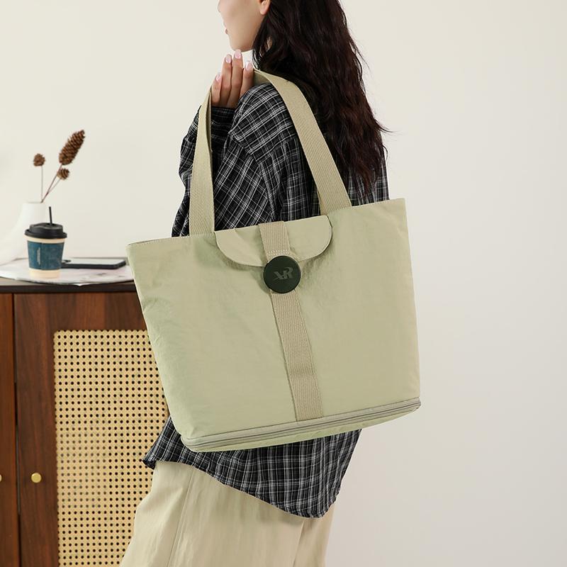 Multifunctional Nylon Bag Women's Lightweight Large Capacity Shoulder Tote Bag Multifunctional Backpack