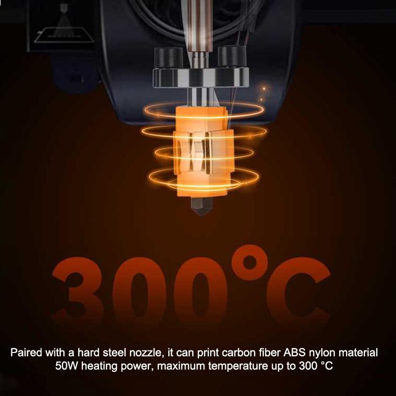 New Upgrade Hotend For Creality K1C/K1 Max Ceramic Heating Block Quick-Swap One-Piece Nozzle Kit Brass Hard 3D Printer Parts