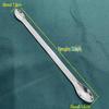 Stainless Steel Double-Headed and Single-Headed Medicine Sampling Spoon Set (22CM) - 3 Pack