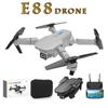 E88 4K HD Dual-Kamera faltbarer Drohnen-Quadcopter mit Fernbedienung